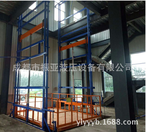 简易电动货梯家用吊机酒店饭店传菜机液压升降平台导轨式升降机