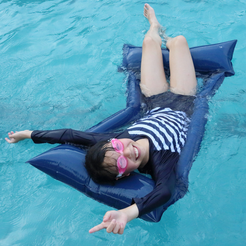 新品潮流休闲水上吊床 浮床水上躺椅游泳水上用品漂浮垫畅销欧美|ms