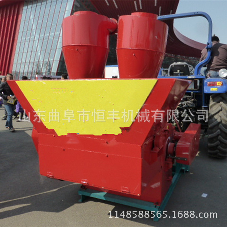 养殖秸秆粉碎机 大型边角料粉碎机 秸秆锯末树枝粉碎