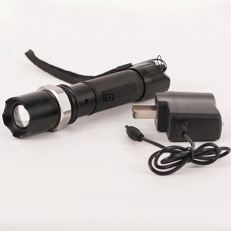 AliExpress bán chạy nhất đèn pin nhôm cơ khí zoom cưỡi chói sạc đèn pin LED bán buôn Đèn pin