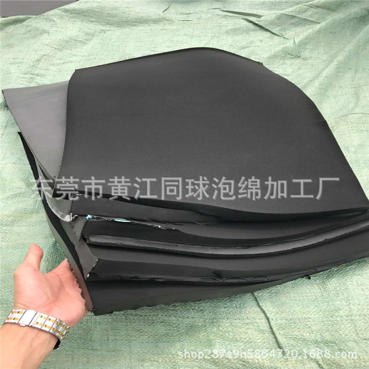 亲水性非乳胶泡水大发泡板材 3MM劳保手套箱包乳胶泡棉片材发泡厂