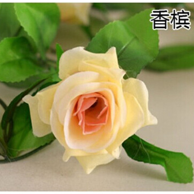 decorate rose Botany Rattan The Conduit air conditioner decorate Plastic flowers Rattan Leaf