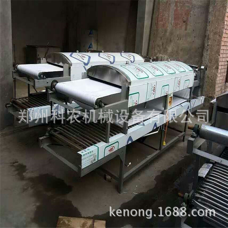  蒸汽式粉皮机 全自动米  圆形仿手工凉米面机械KN200是凉皮 米皮