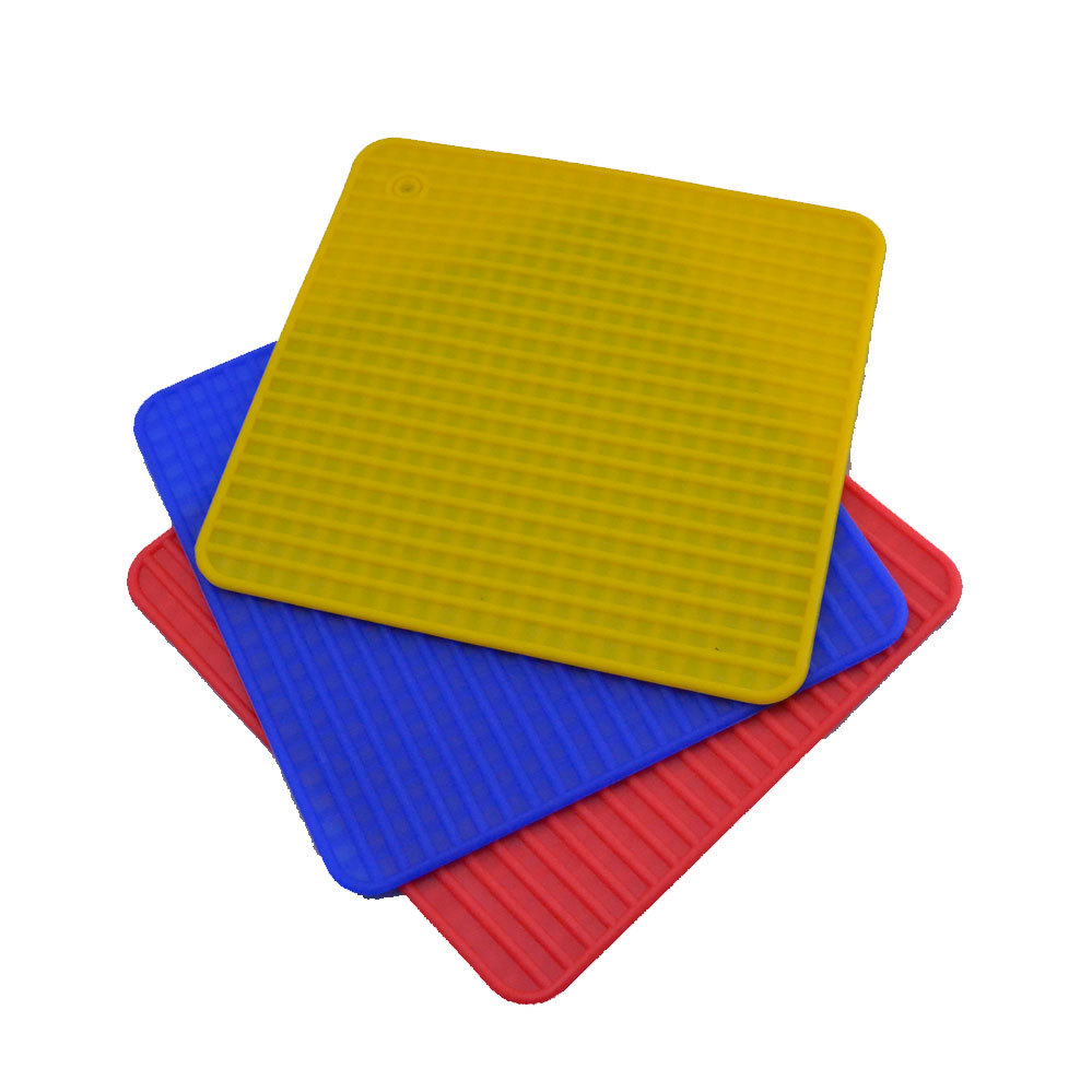 耐高温硅胶杯垫碗垫隔热垫餐桌垫锅垫盘垫防滑开瓶防烫Pot Holder