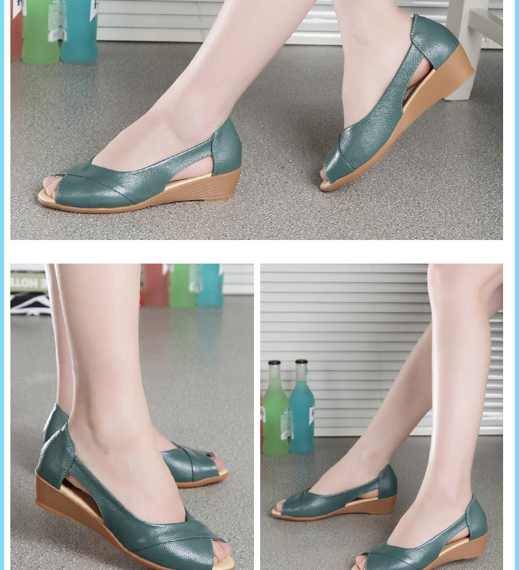 Chaussures été pour femme en Caoutchouc - Ref 3346247 Image 14