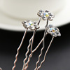 Metal Chinese hairpin from pearl for bride, hairgrip, wholesale