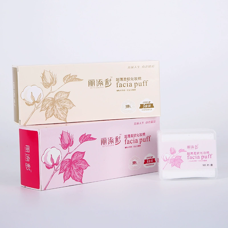 Li Tiancai одноразовый высококачественный ультратонкий хлопок для снятия макияжа хлопок нетканый хлопок мягкая кожа хлопок ультратонкий 300 листов