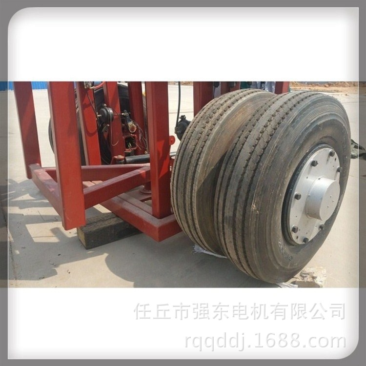 双轮胎电动大巴车轮毂电机