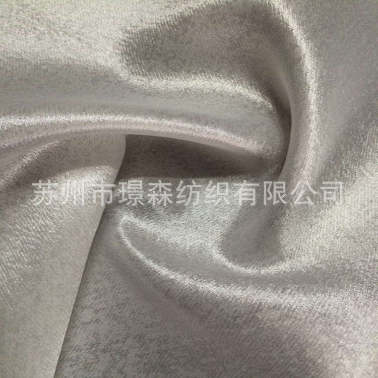 厂家直销 斜纹亮纱面料 时尚女装上衣连衣裙布料 外单品质