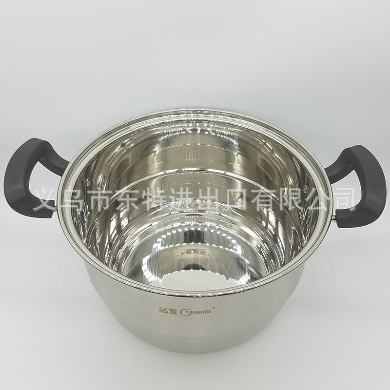 Factory direct sales of stainless steel double-grate steamer, elegant combination lid double-bottom steamer, multi-purpose steamer, high-end gift pot detail image 9