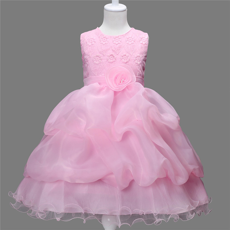 AliExpress ebay children's clothing wholesale summer and autumn girls dress fashion Korean children princess dress a generation of hair