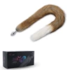 Brown and white double spelling PVC