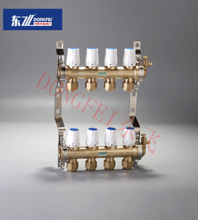One-inch temperature-controlled brass water separator