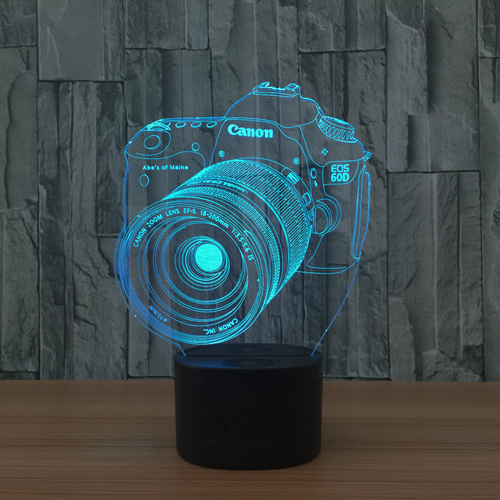 Lampe LED 3D en forme Appareil photo - Ref 3424162 Image 24