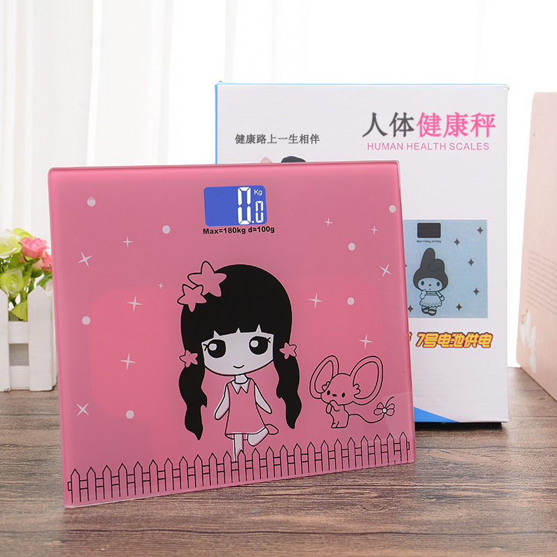 电子称体重秤家用电子秤人体称称重仪减肥称成人精准称重体重计0