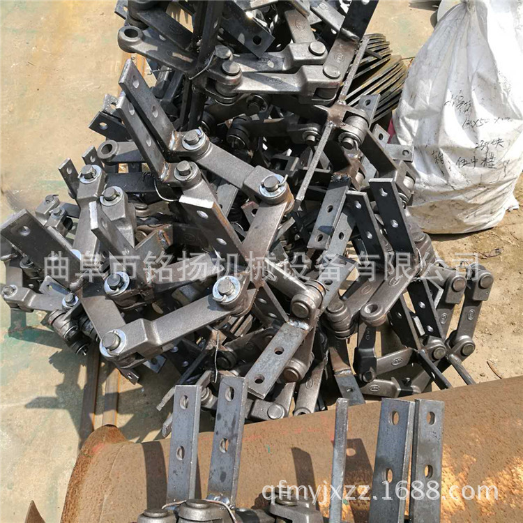 深圳双链条煤渣处理输送机煤粉刮板输送机厂家