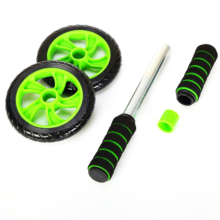 dual wheel brace for training