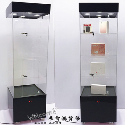 陈列柜亚克力展柜化妆品眼镜手表展柜牙科银行礼品汽车饰品展示柜