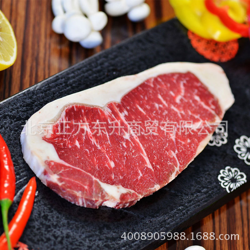 澳洲進口原切西冷牛排批發 500g M6牛肉