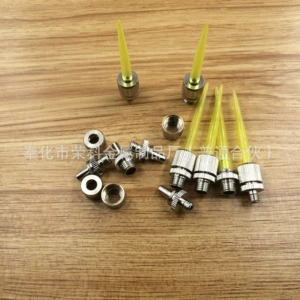 Dispensing Adapter Dispensing Valve Adapter M5m6m8 Single Component RTV Glue Carbon Steel Dispensing Valve