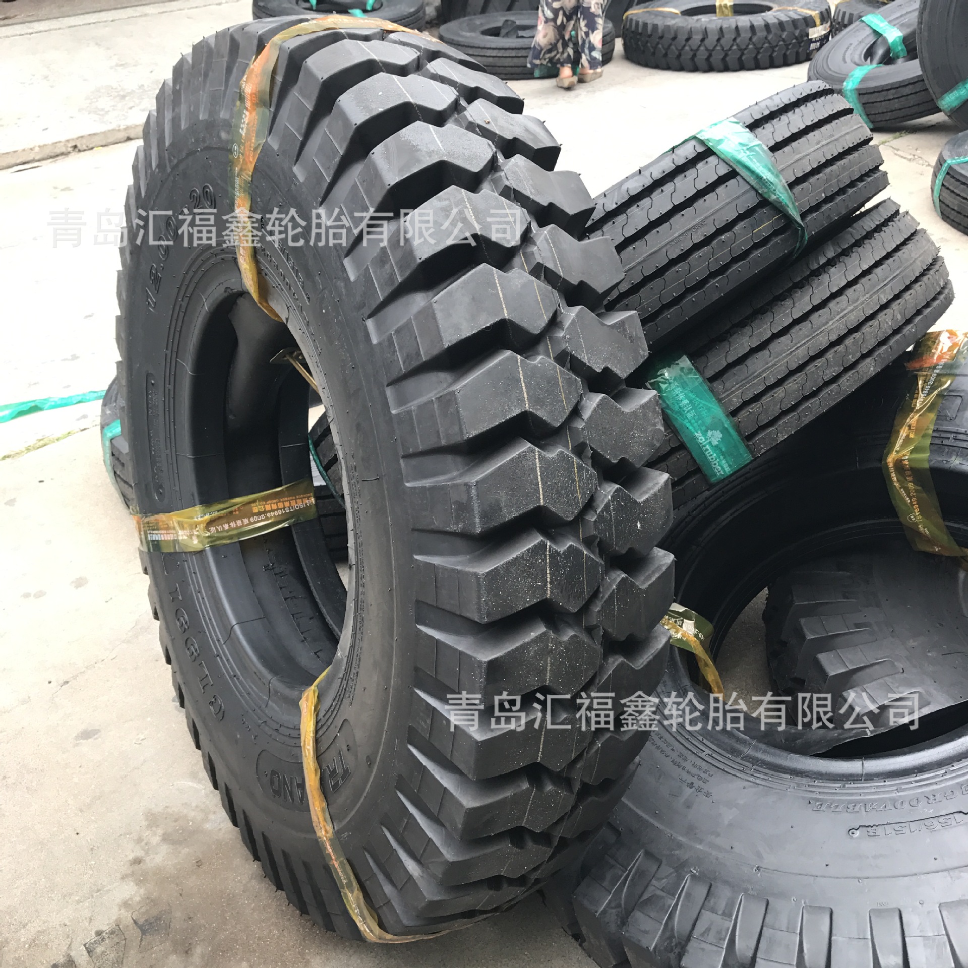 现货销售矿用自卸车轮胎12.00-20