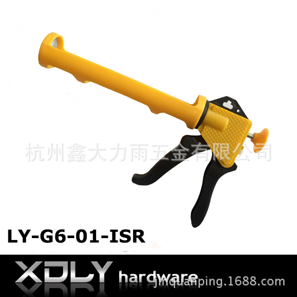 2017工厂热销全塑料旋转式压胶枪/手动打胶枪