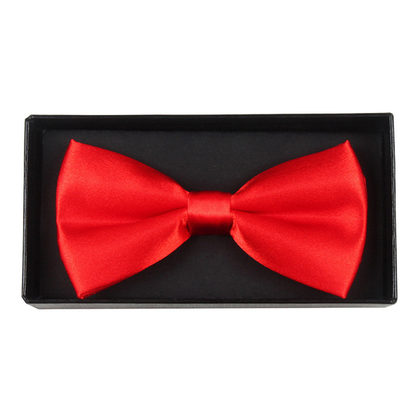 solid color fashionable bow tie with bow