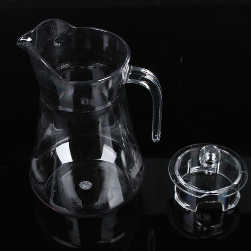 Wholesale acrylic PC juice pot, anti-fall and heat-resistant beverage pot, duckbill pot, beer pot, tie pot, plastic pot, cold kettle
