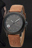 Fashionable nylon ultra thin men's watch, street matte belt, European style, simple and elegant design
