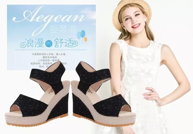 Chaussures été pour femme en Caoutchouc - Ref 3346955 Image 8