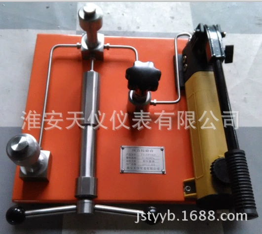 Ручной гидравлический источник Huai'an Tianyi Настольный гидравлический насос Гидравлический контрольный стол Настольный гидравлический насос