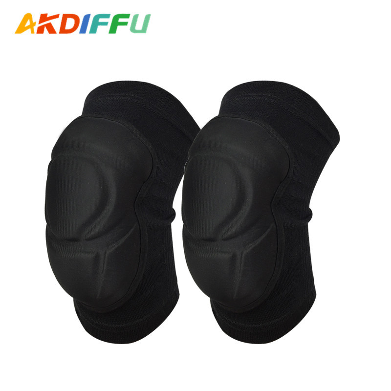 Aiaedifei 2005 # almohadilla de la rodilla de esponja corta protección de presión transpirable montañismo equitación rodillera deportes equipo de protección