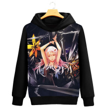 罪恶王冠 樱满集 楪祈 加厚款长袖衣服男女秋冬卫衣 黑色 WY28