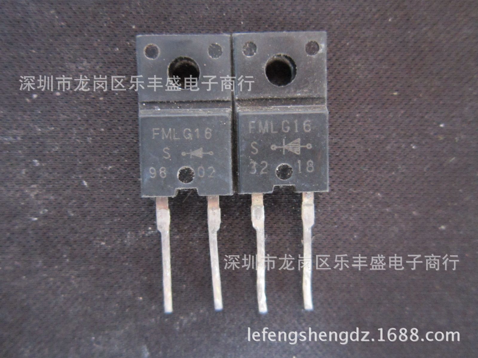 FMLG16S FML-G16S 拆机三肯 TO-220F-2 超快速恢复二极管 5A 600V