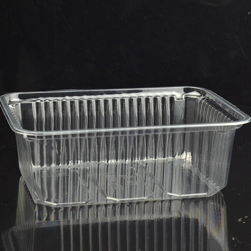 大号超市水果蔬菜包装盒 一次性透明吸塑盒 环保pet水果盒定制