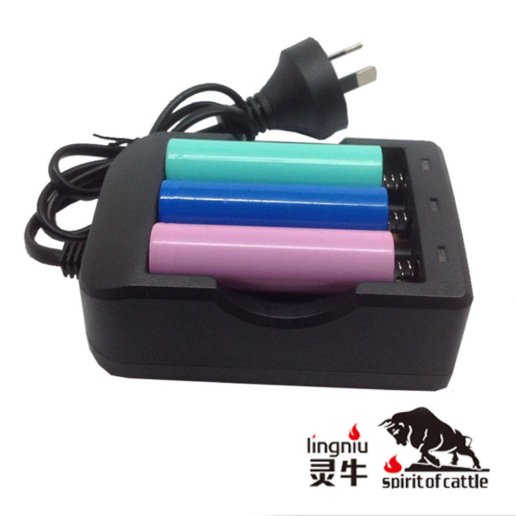 18650澳规3槽 C-TICK认证 4.2V1.8A 16650电池充电器  厂家直供
