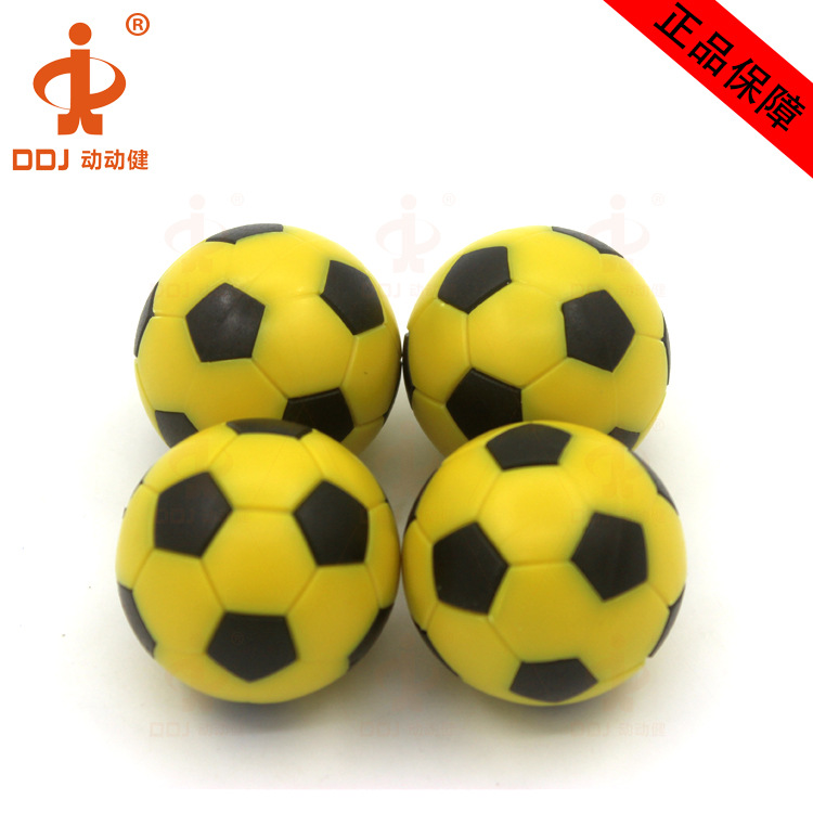 36mm桌式足球黄黑7