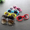 Children&#39;s glasses Sunglasses Boy girl Sunglasses the republic of korea UV protective eyewear baby Sunglasses