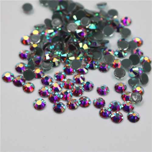 Rhinestones white AB magic glass flat bottom drill hot DIY clothing accessories nail accessories stick drill dance suit hot drill