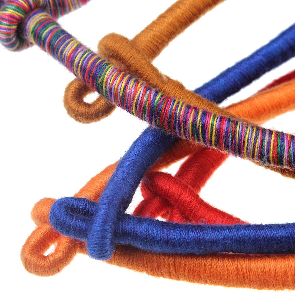 Ethnic Style Flower Gem Womenu0027S Necklace 1 Piece