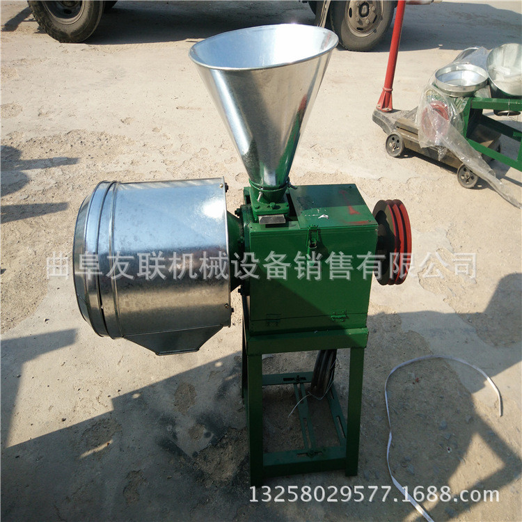 节能高产量小麦面粉机 去皮磨面机 家用小型磨面机