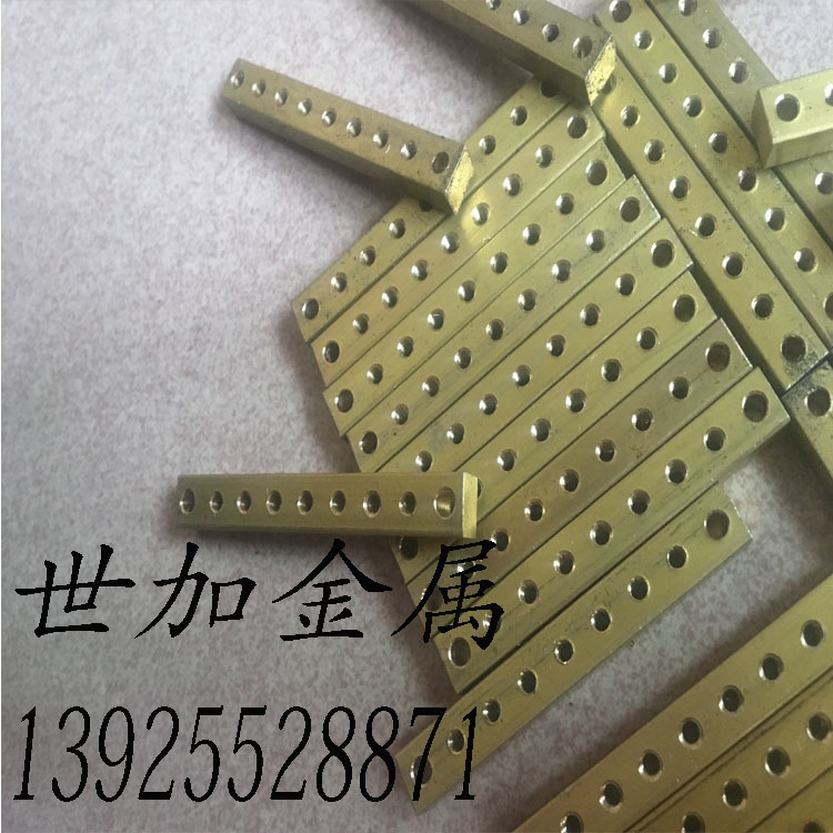 广东H59黄铜排规格12*25mm 镀锡黄铜排 锡青铜排 批发铜排加工