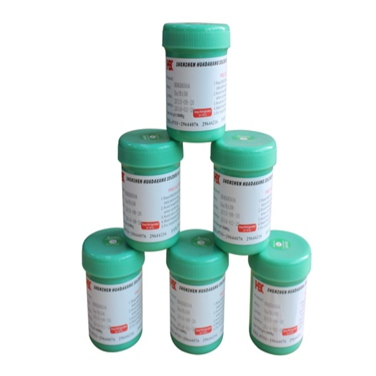 供应锡Sn42/铋Bi58低温焊锡膏-可配稀释剂调节焊锡膏粘度植锡