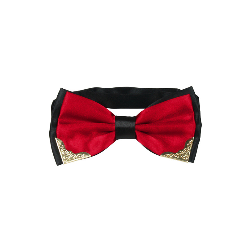 two-color fashionable bow tie English style with bow
