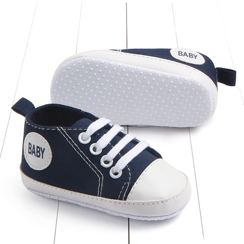 Spring and Autumn 0-1 year old canvas shoes baby toddler shoes baby shoes soft sole shoes 0106 total