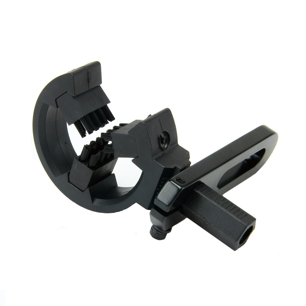 弓箭射箭配件TP812毛刷箭台 黑色鬃刷箭支三角箭台左右手厂家直供