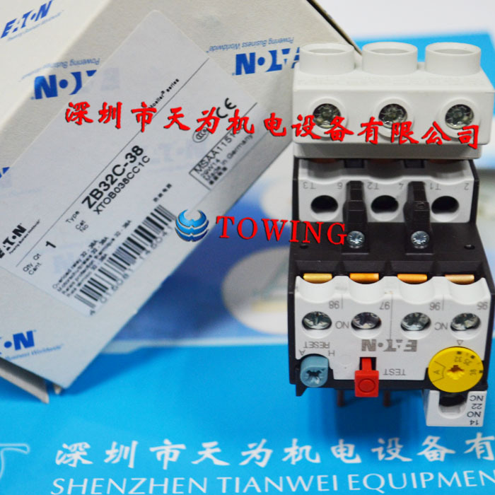 【伊顿代理】美国ETN伊顿继电器ZB32C-38