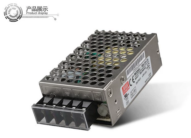 Черная среда на Тайване Mingwei, переключатель питания RS-25-15 25V1.7A в 3 года