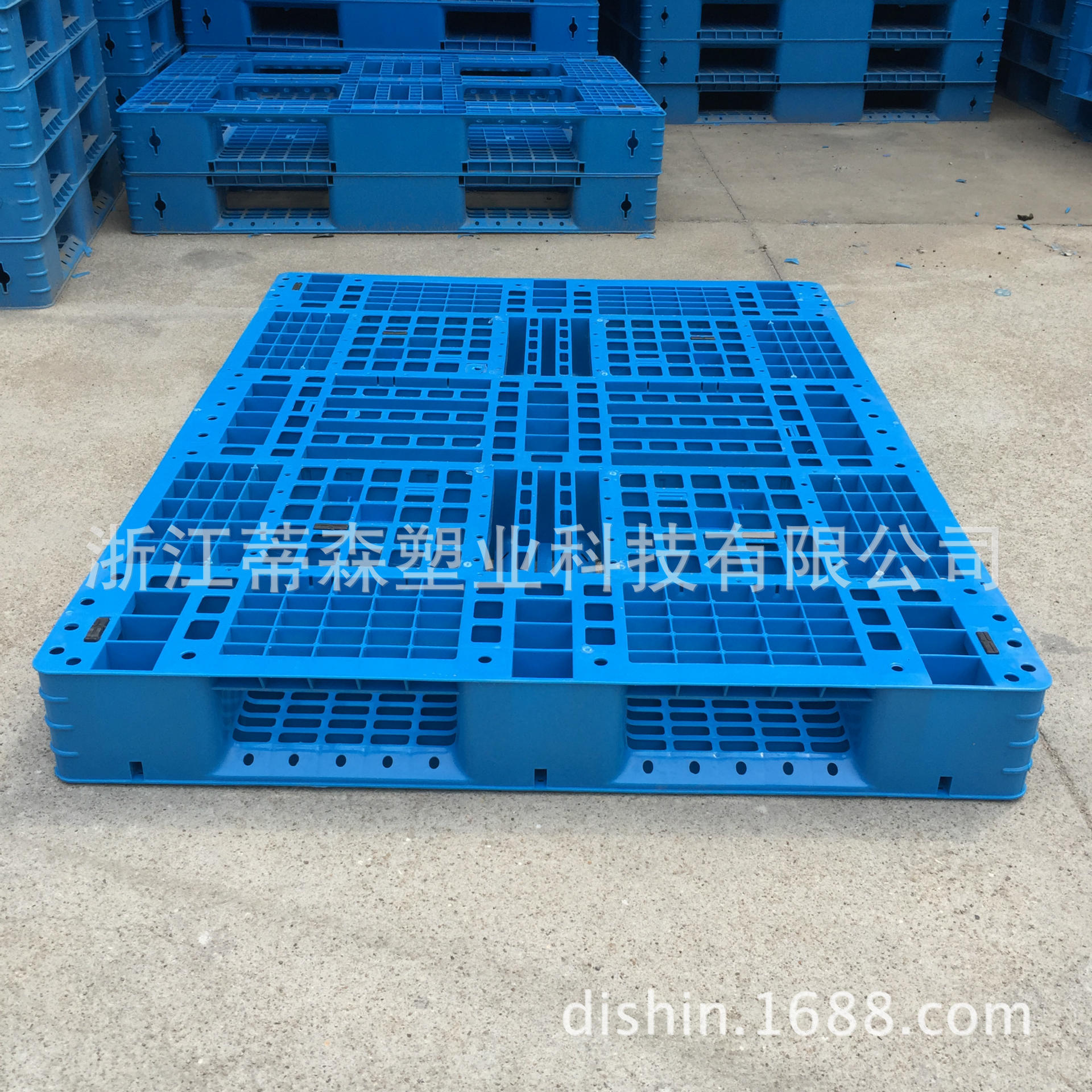 1411塑料托盘 网格1400*1100田字托盘 防潮板 塑料滑托盘胶地台板