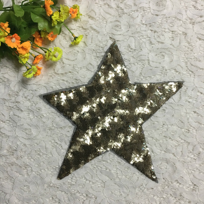 New clothing DIY accessories,Sequins Sequins Cartoon Aberdeen chapter/Sequin embroidery/Cloth sticker Five-pointed star Sequins